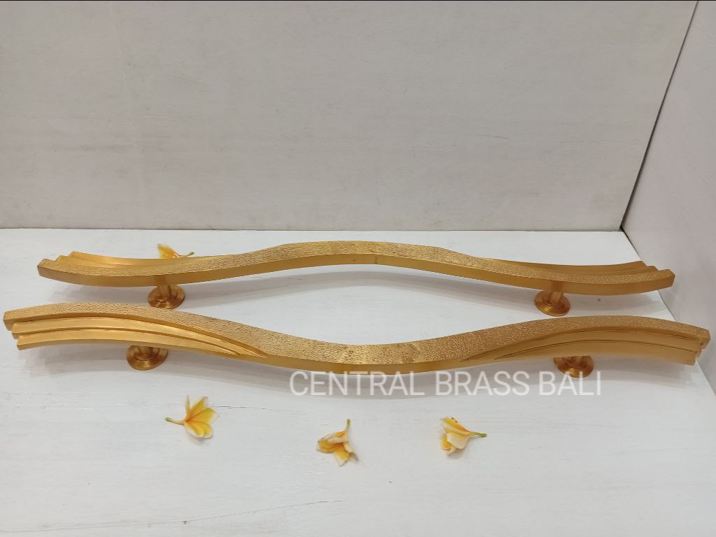 100 cm Gold Doff wavy Handle