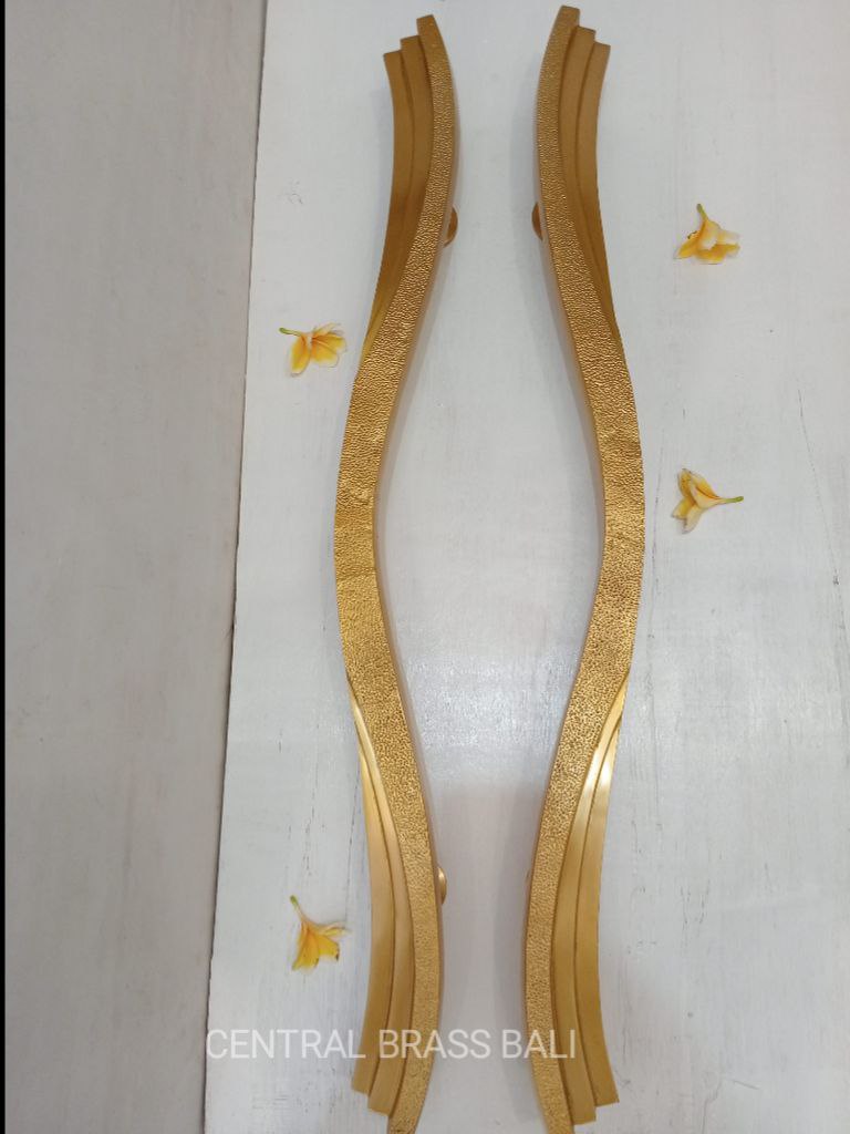 100 cm Gold Doff wavy Handle